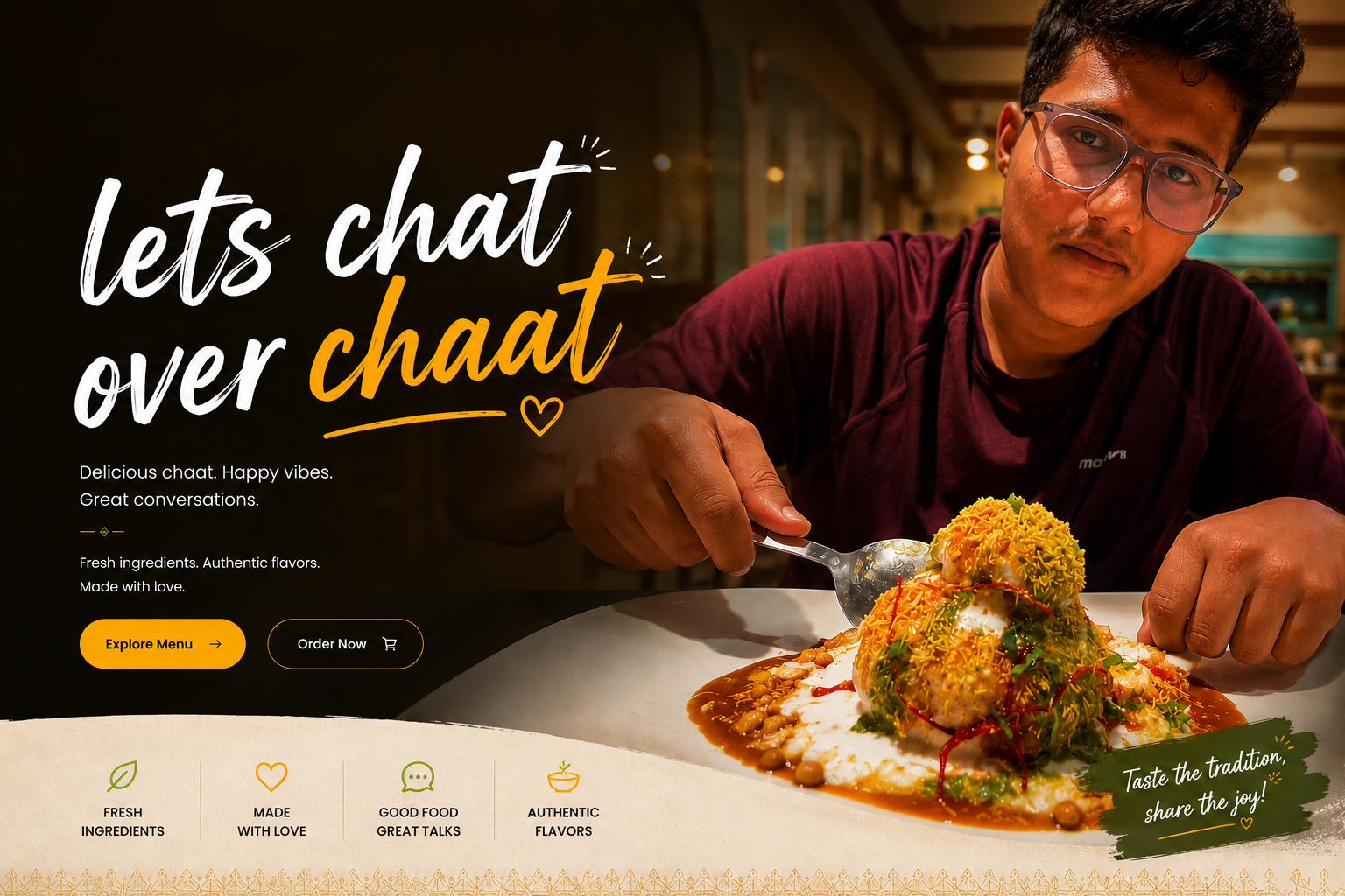 chaat man